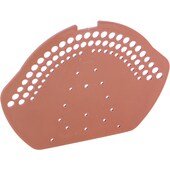 Firstendscheibe PVC, ziegelrot